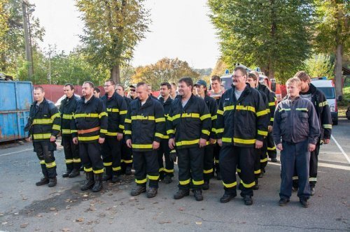 Společné cvičení jednotek V. okrsku ve Březnici 2015 1  