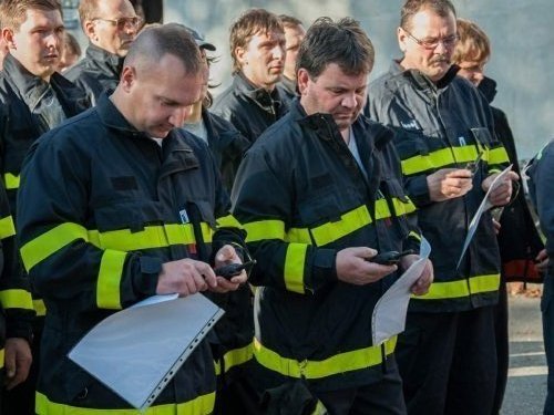 Společné cvičení jednotek V. okrsku ve Březnici 2015 2  