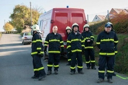 Společné cvičení jednotek V. okrsku ve Březnici 2015 7  