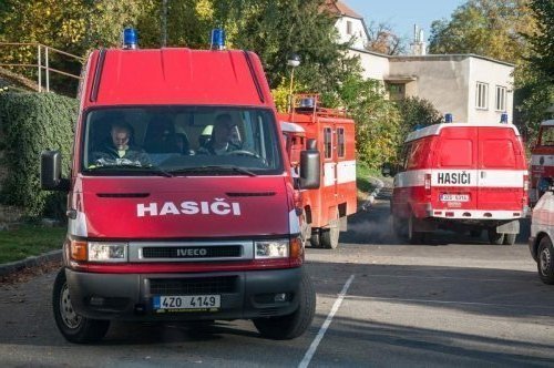 Společné cvičení jednotek V. okrsku ve Březnici 2015 9  