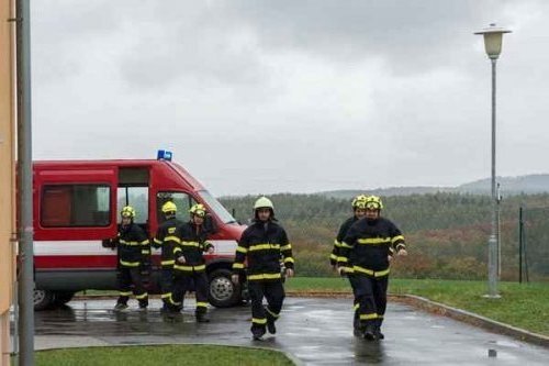 Společné cvičení jednotek V. okrsku na Lhotě 2018