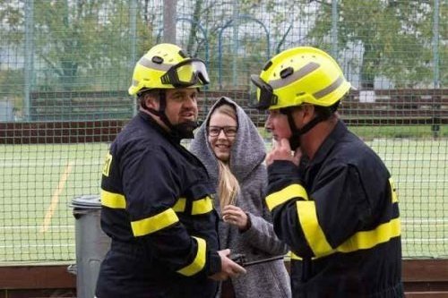 Společné cvičení jednotek V. okrsku na Lhotě 2018 5  