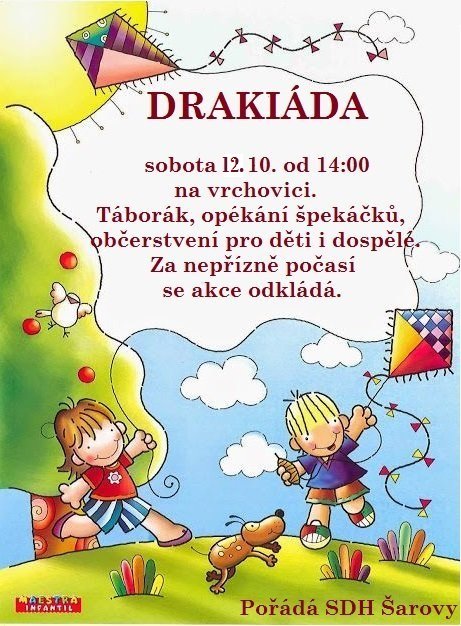 Drakiáda 2019 - pozor změna termínu