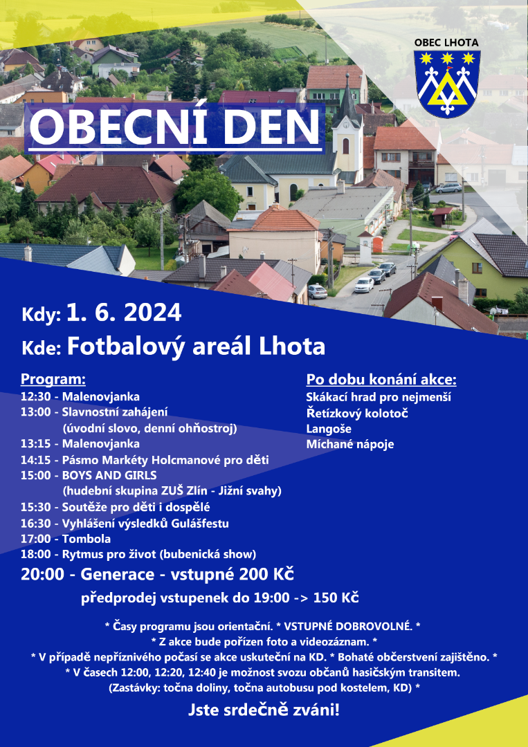 Obec Lhota zve