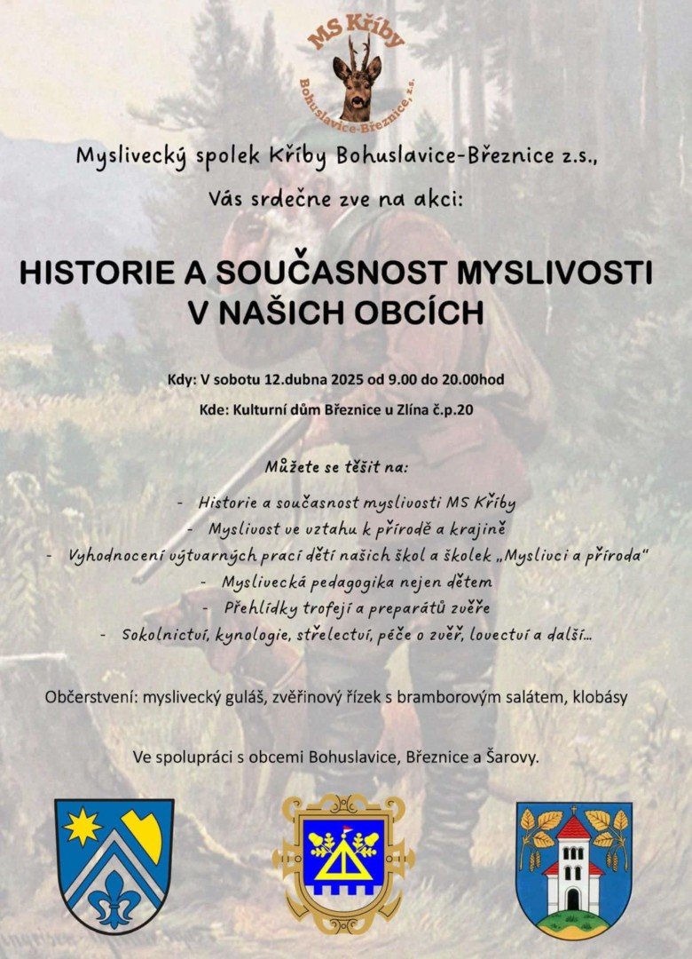 Historie a současnost myslivosti v našich obcích